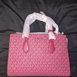 Michael Kors Pink Satchel Bag